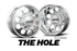 DDC Wheels 165-22-03PL-A The Hole Polished 22X8.25 8X165 Dually Wheel Set | 1994-2018 RAM 3500 & 92-10 GM 3500