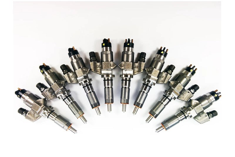 Dynomite Diesel NLB7-SM Custom Super Mental Brand New Injector Set | 2001-2004 GM Silverado/Sierra 2500HD/3500HD 6.6L Duramax LB7