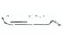 Diamond Eye K4212A-TDRP 4 inch Aluminized Turbo Back Straight Pipe Single Turn Down Exhaust | 1998.5-2002 Dodge RAM 2500/3500 5.9L 24V Cummins