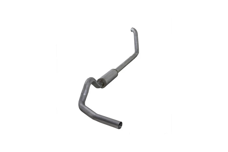 Diamond Eye K4212A-RP 4in Aluminized Turbo Back No Muffler Exhaust | 1998.5-2002 Dodge 5.9L Cummins