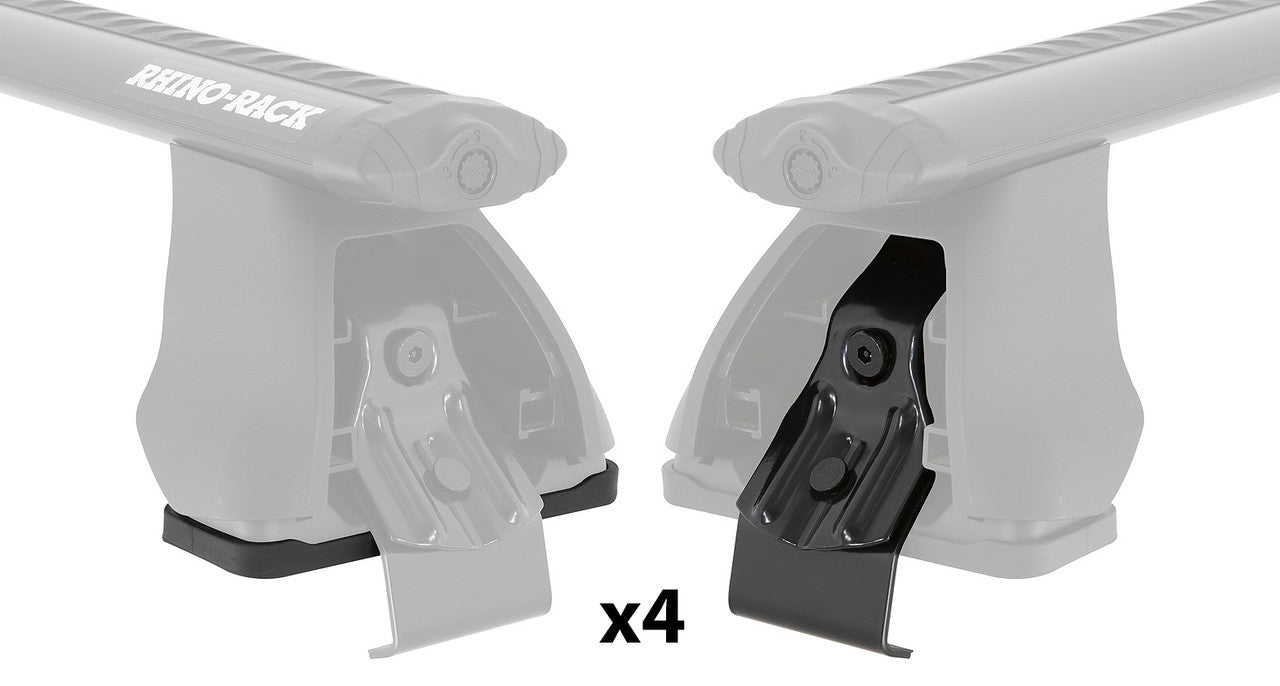 Rhino Rack JA8135 Heavy Duty 2500 Black 2-Bar Roof Rack | 2020-2025 GM Silverado/Sierra 2500HD/3500HD 6.6L Duramax