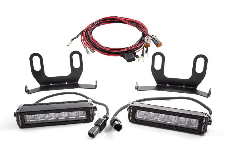 Diode Dynamics DD6014 SS6 LED Lightbar Kit - Amber Driving | 2013-2018 RAM 1500