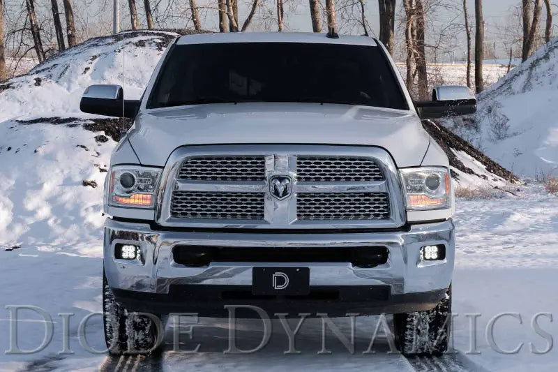 Diode Dynamics DD6682 SS3 LED Fog Light Kit - Pro White Fog | 2010-2018 RAM 2500/3500