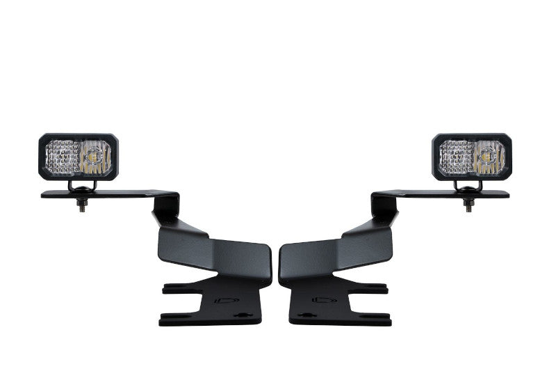 Diode Dynamics DD7552 Stage Series Ditch Light Kit w/ C2 Sport LED Pods, White Color & Combo Beam Pattern | 2017-2022 Ford F250/F350 Super Duty
