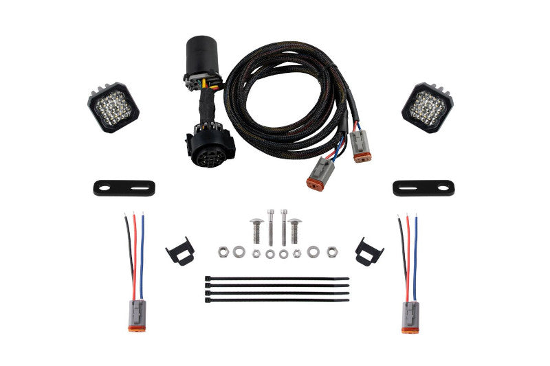 Diode Dynamics DD7566 Stage Series Reverse Light Kit with C1 Pro LED Pods | 2017-2023 Ford F250/F350 Super Duty