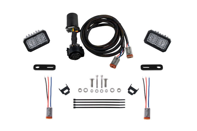 Diode Dynamics DD7568 Stage Series Reverse Light Kit w/ C2 Sport LED Pods | 2017-2023 Ford F250/F350 Super Duty
