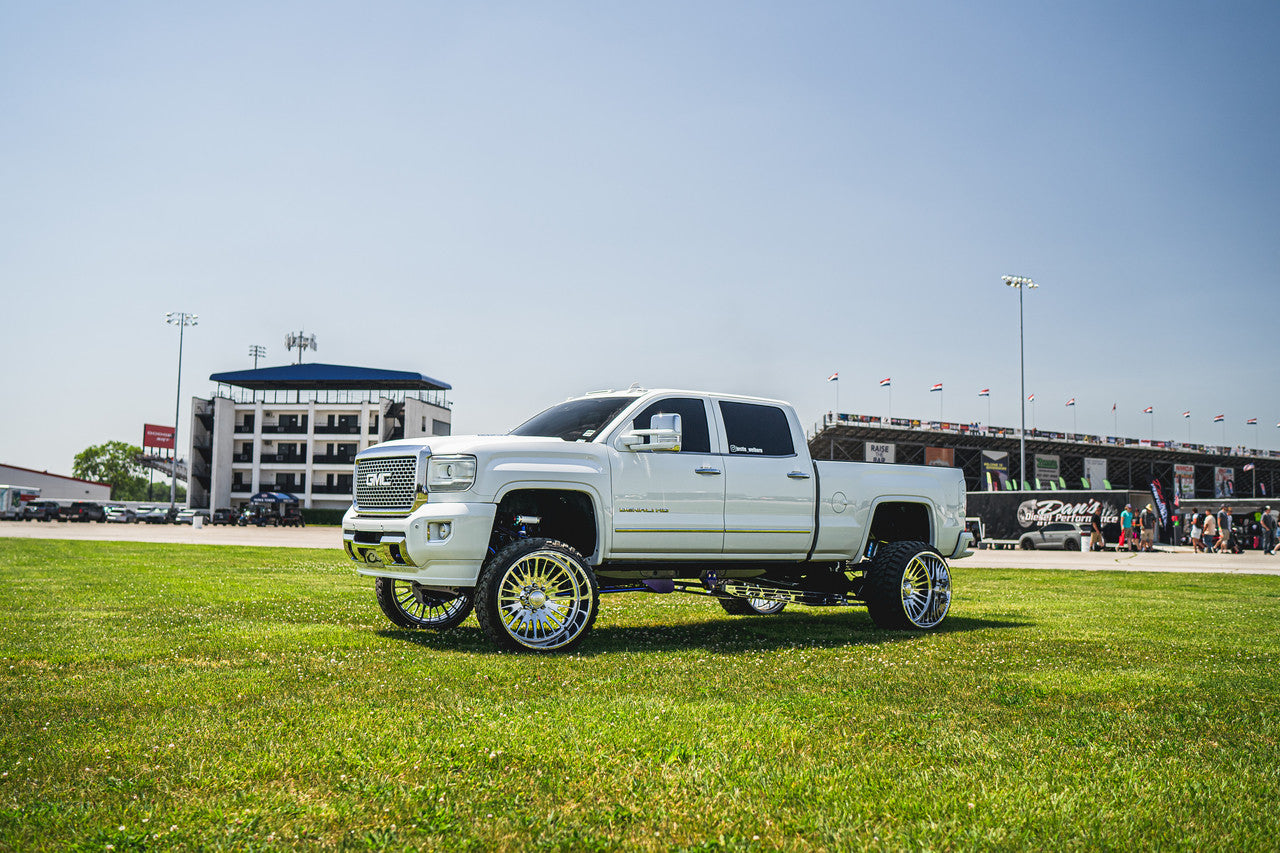 McGaughys 51321 Traction Bar Billet Face Plates - Black | GM/Dodge/Ford Trucks