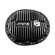 PPE 138051410 9.5"-12 Bolt Heavy-Duty Cast Aluminum Rear Differential Cover (Brushed) | 2019-2026 GM Sierra/Silverado 1500 3.0L I6 Turbo Diesel Duramax