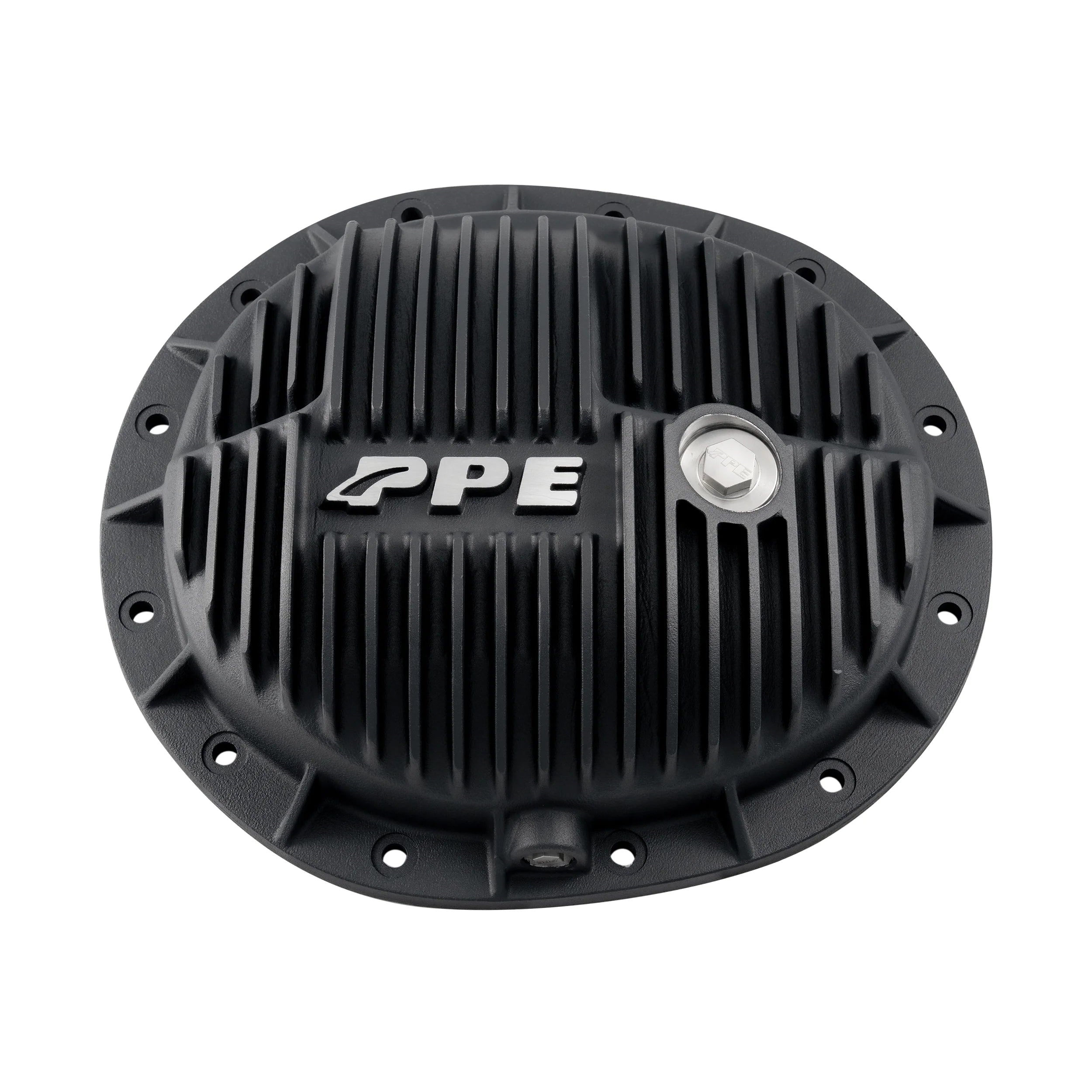 PPE 138051420 9.5"-12 Bolt Heavy-Duty Cast Aluminum Rear Differential Cover (Black) | 2019-2026 GM Sierra/Silverado 1500 3.0L I6 Turbo Diesel Duramax