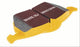 EBC Brakes DP41650R Front YellowStuff Brake Pads | 2003-2008 Dodge RAM 2500/3500