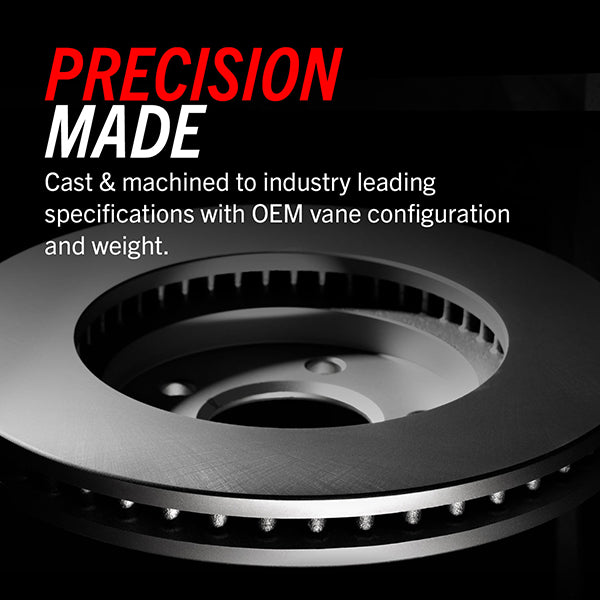 Powerstop AR83100EVC Rear Evolution Fully Coated Rotor | 2019-2026 RAM 2500/3500