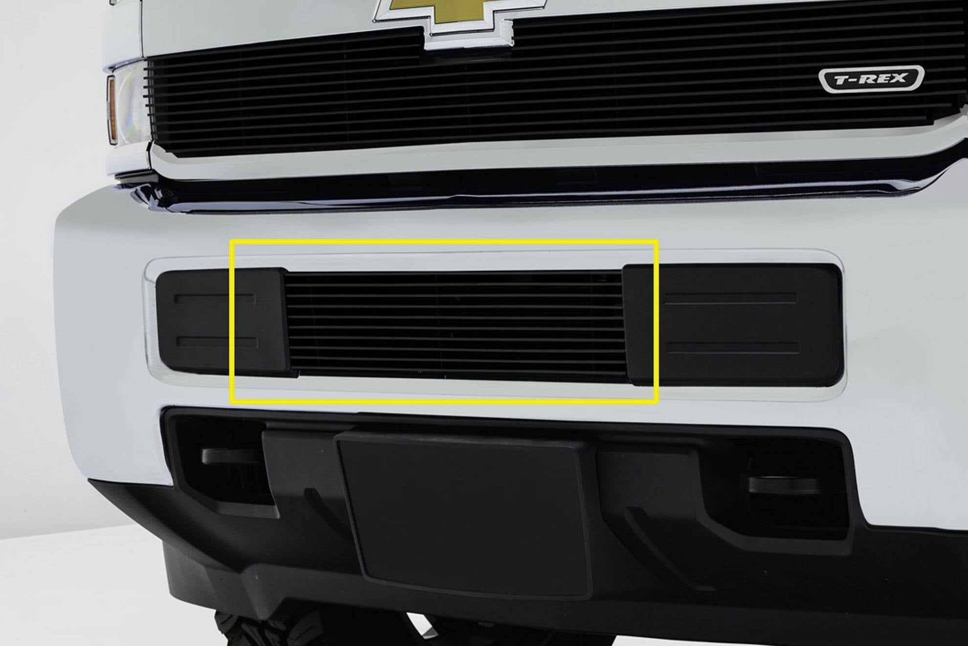 T-Rex 25122B Billet Bumper | 2015-2019 GM Silverado 2500HD/3500HD