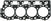 Cometic C15375-053 .053" inch MLX Cylinder Head Gasket - 4.130" inch Bore | 2001-2016 GM Silverado/Sierra 2500HD/3500HD 6.6L Duramax