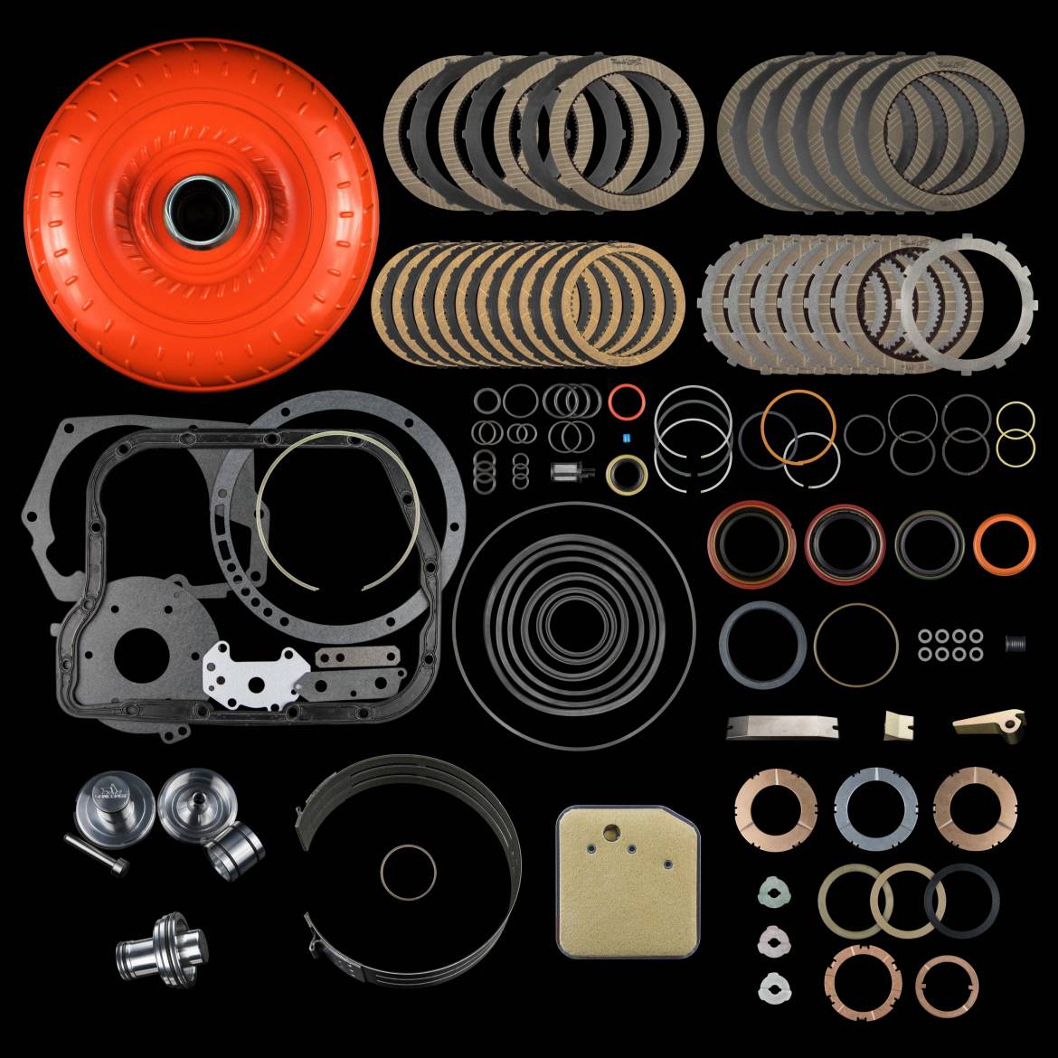 SunCoast SC-47-1 Category 1 47RE Rebuild Kit with Converter | 1996-2002 Dodge Ram 2500/3500 5.9L Cummins