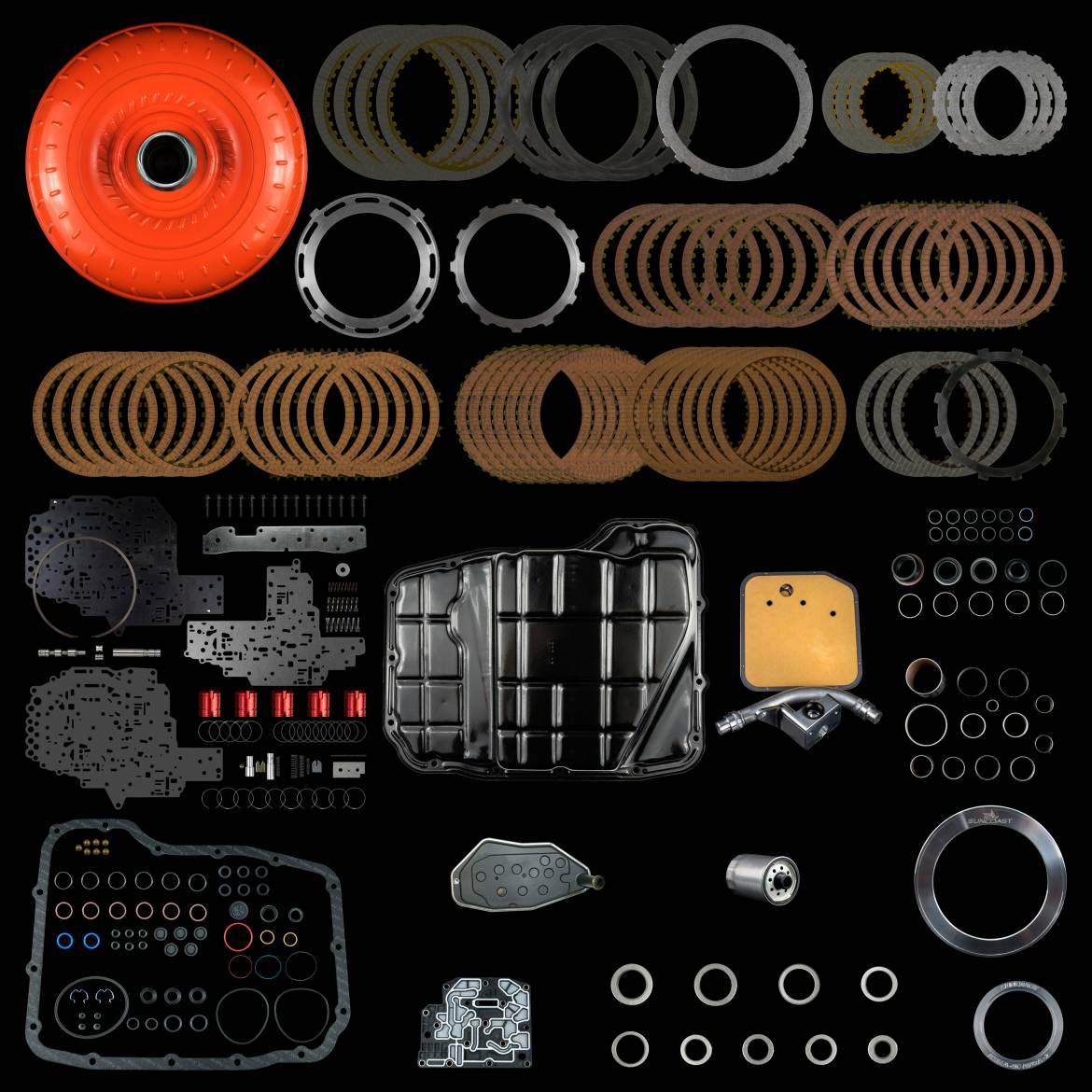 SunCoast SC-68-GUARDIAN 68RFE Guardian Transmission Rebuild Kit with Converter | 2008-2019 Dodge RAM 2500/3500 6.7L Cummins