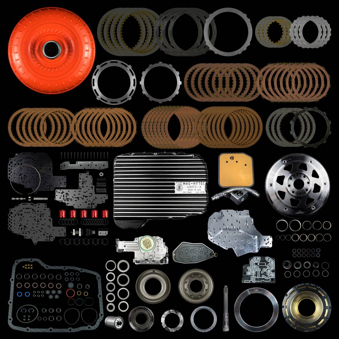 SunCoast SC-68-3 68RE CAT 3 Rebuild Kit with Converter | 2007-2018 Dodge RAM 2500/3500 6.7L Cummins