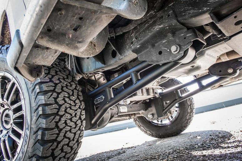 BDS 123251 Black Radius Arm Upgrade Kit - for 2-6" Lift - (Pair) | 2005-2022 Ford F250/F350 Powerstroke 4WD