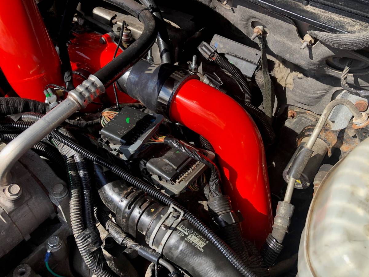 Wehrli 100352 3 inch Driver Side Intercooler Pipe | 2004.5-2010 GM Silverado/Sierra 2500HD/3500HD 6.6L Duramax