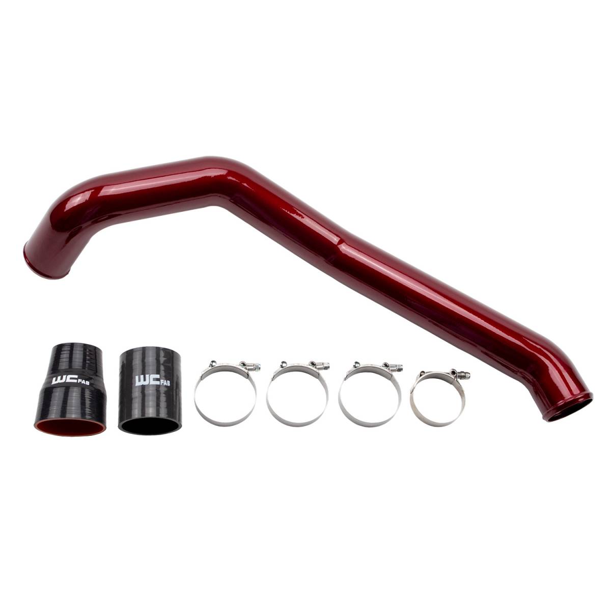 Wehrli 100352 3 inch Driver Side Intercooler Pipe | 2004.5-2010 GM Silverado/Sierra 2500HD/3500HD 6.6L Duramax