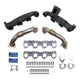Wehrli 100226 Billet Exhaust Manifold & Up Pipe Kit | 2017-2025 GM Silverado/Sierra 2500HD/3500HD 6.6L Duramax