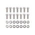 Wehrli 100154 14 Bolt Rear Differential Cover Bolt Kit | 2017-2024 Ford F250/F350 Super Duty 6.7L Powerstroke