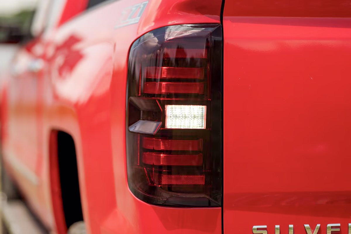 Morimoto LF728 XB LED Tail Lights - Red | 2014-2019 GM Chevrolet Silverado 2500HD/3500HD