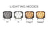 Morimoto BAF118 NCS Spot Beam Big Banger LED Pod White/Amber DRL | Universal