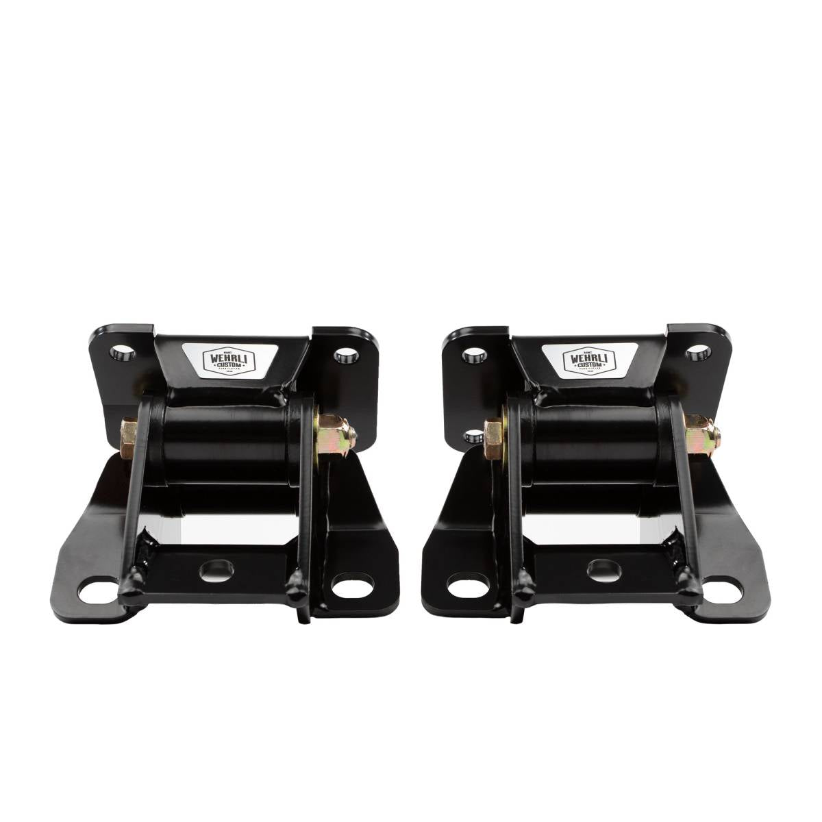 Wehrli 100166 HD Engine Mounts | 2017-2026 GM Sierra/Silverado 2500HD/3500HD 6.6L Duramax L5P