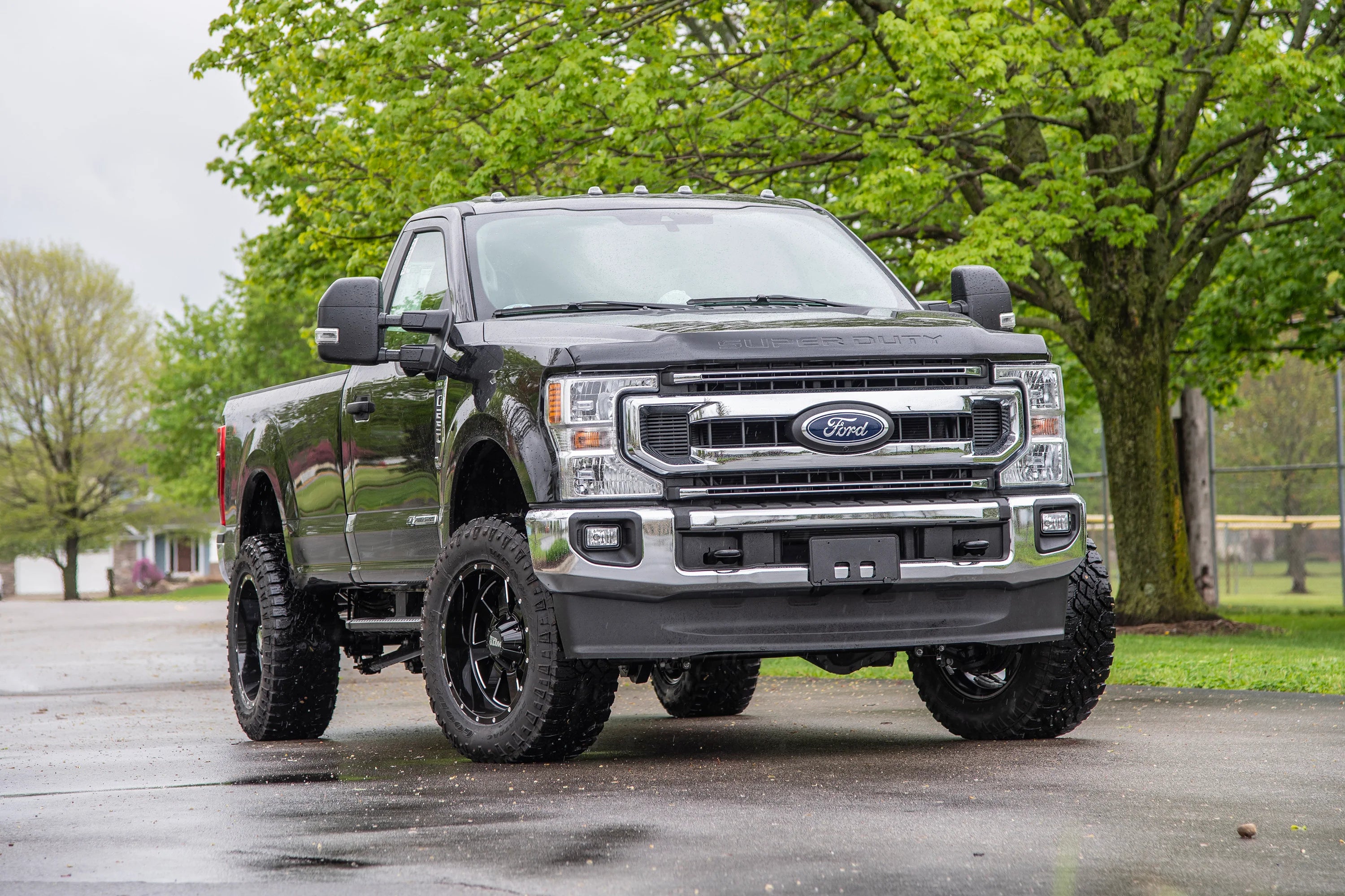 BDS 033812 Pro-Ride Front Coil Springs - Provides 8" Lift - (Pair) | 2005-2022 Ford F250/F350 Powerstroke 4WD Gas