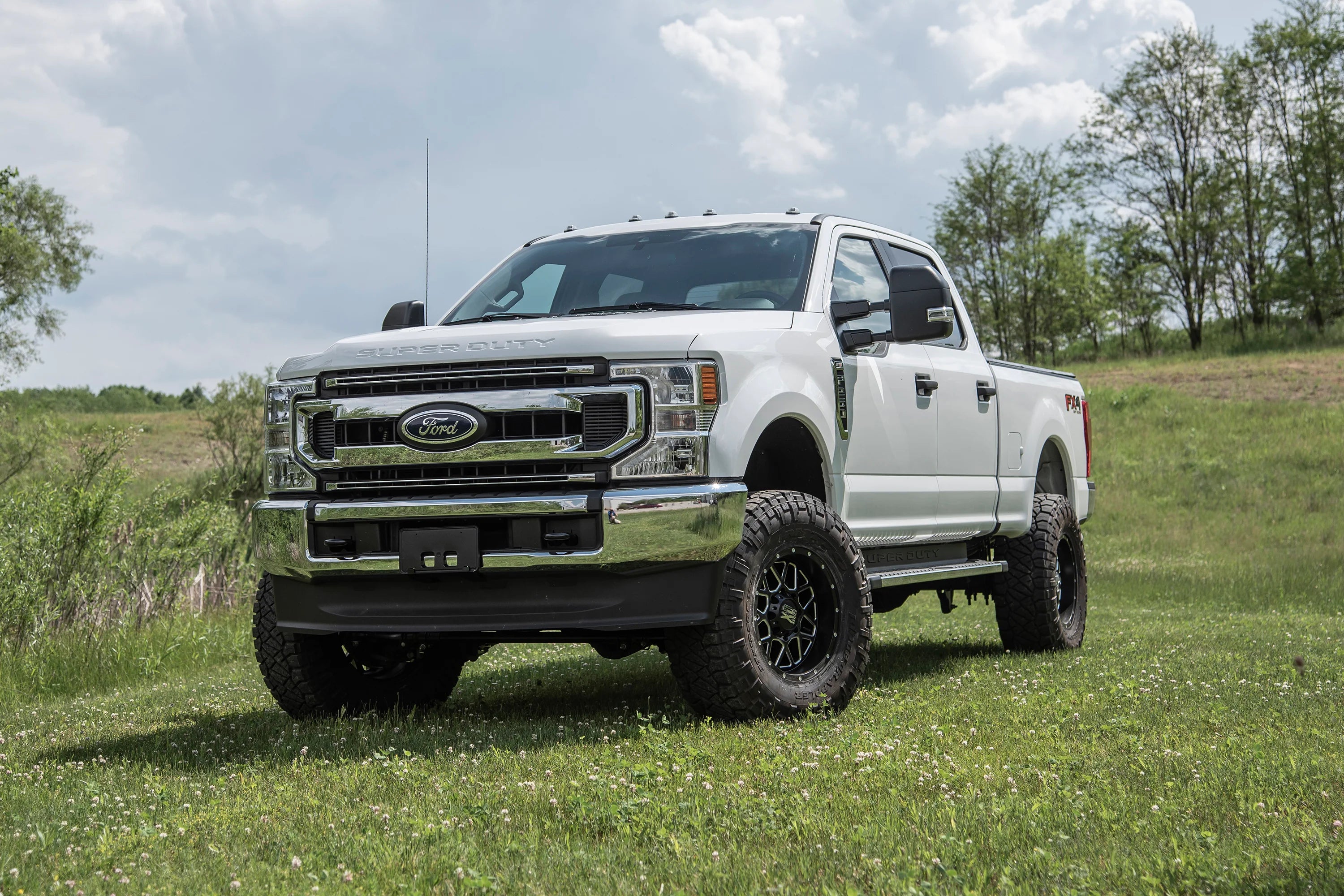 BDS 1998FPE  5 Inch Lift Kit w/ 4-Link, FOX 2.5 Performance Elite shocks & 4 Inch Block Kit  | 2020-2022 Ford F250/F350 Super Duty 4WD Diesel