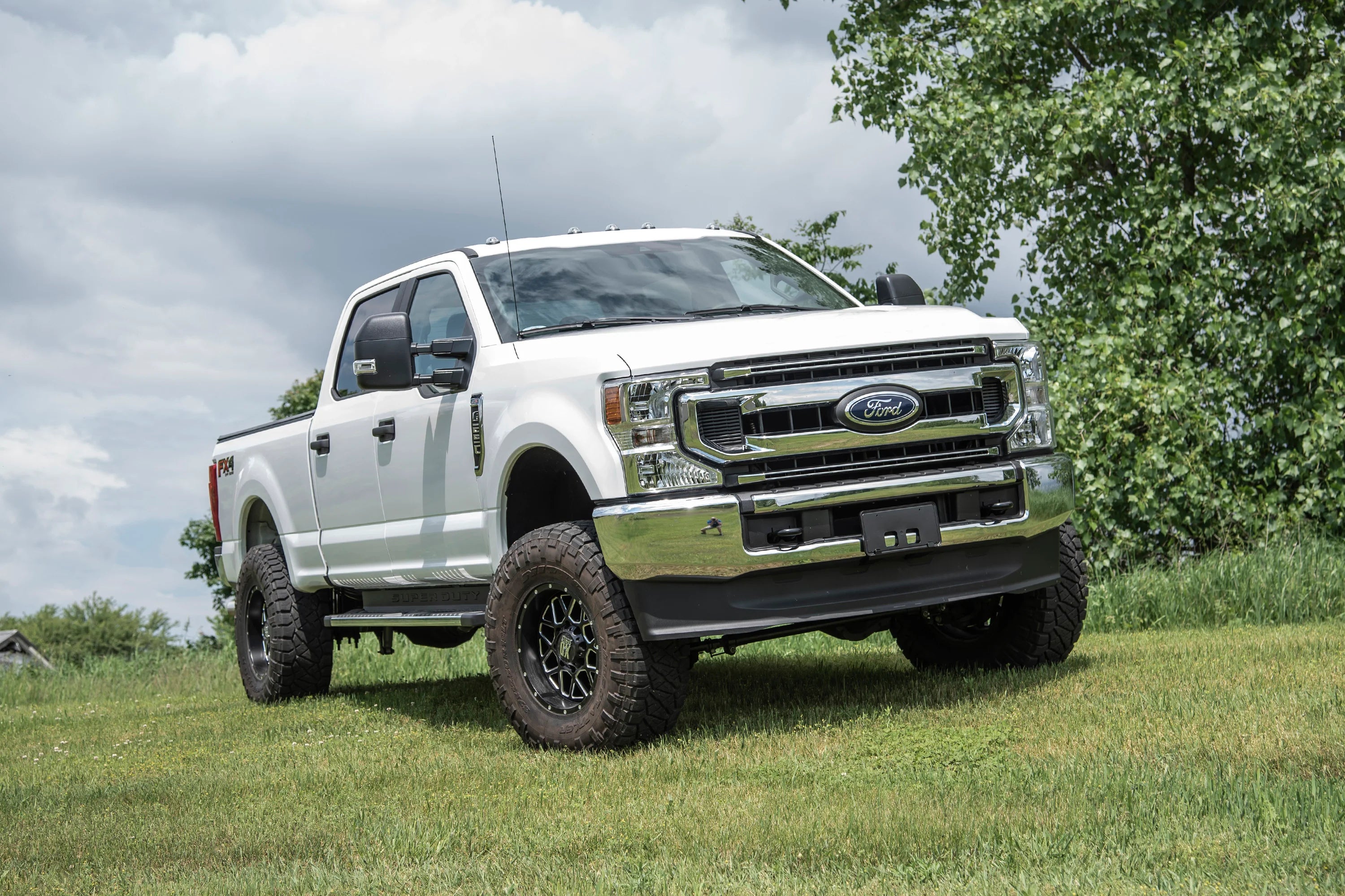 BDS 1990FPE 5 Inch Lift Kit w/ Radius Arm & FOX 2.5 Performance Elite shocks | 2020-2022 Ford F250/F350 Super Duty 4WD Gas