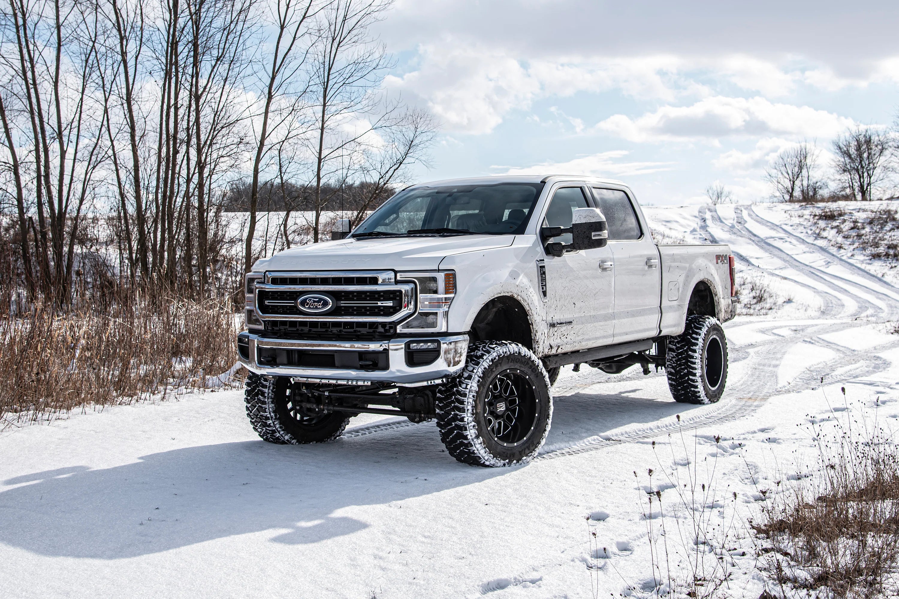 BDS 2215FPE 7 Inch Lift Kit w/ 4-Link & FOX 2.5 Performance Elite shocks | 2020-2022 Ford F250/F350 Super Duty 4WD Diesel