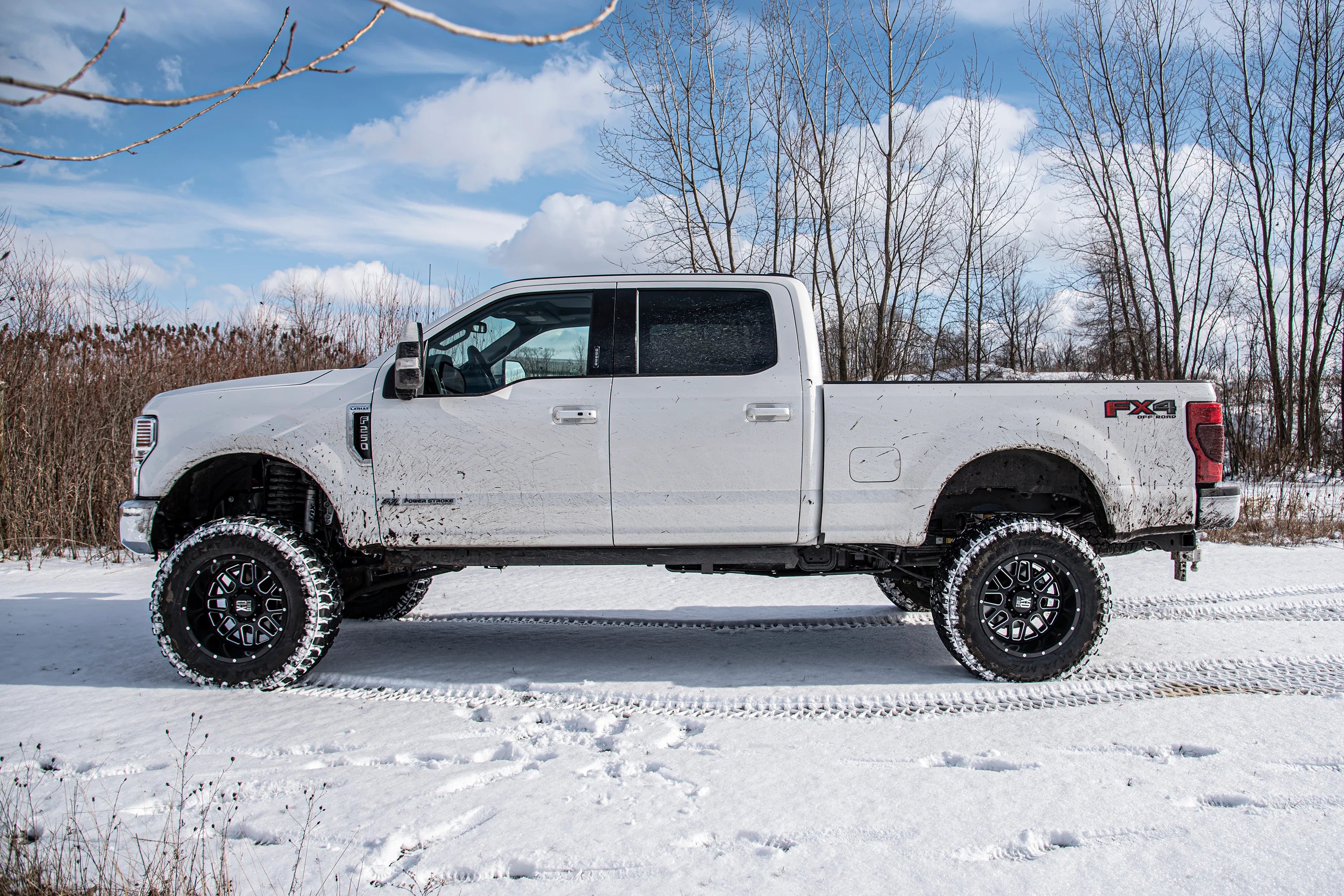 BDS 2215FPE 7 Inch Lift Kit w/ 4-Link & FOX 2.5 Performance Elite shocks | 2020-2022 Ford F250/F350 Super Duty 4WD Diesel