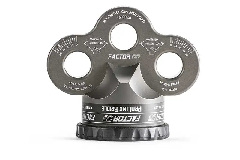 Factor 55 00220-06 ProLink Bridle Win Shackle Mount - Gray | Universal