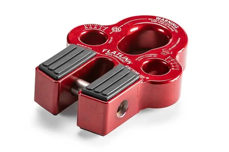 Factor 55 00225-01 Flatlink Multi-Mount Win Shackle Mount - Red | Universal