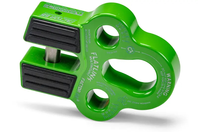 Factor 55 00225-08 Flatlink Multi-Mount Win Shackle Mount - Green | Universal