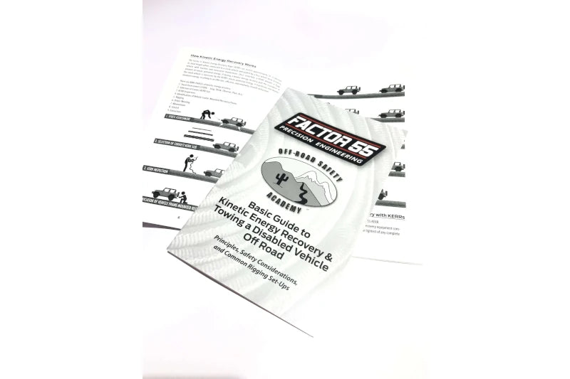 Factor 55 10001 Basic Guide to Kinetic Energy Recovery & Towing a Disabled Vehicle | Universal