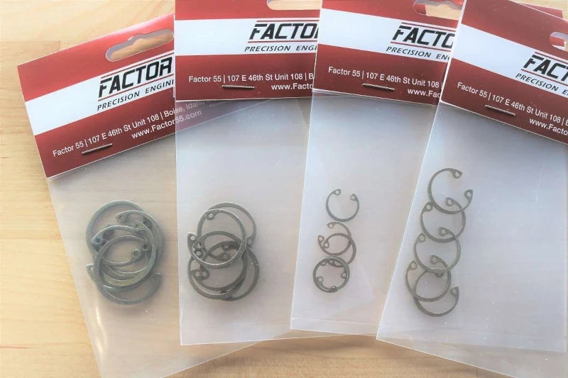 Factor 55 10512 Internal Snap Rings For ProLink XXL | Universal