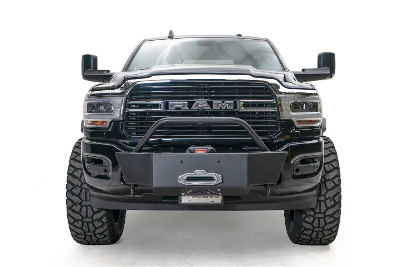 Fab Fours DR19-N4460-1 Winch Mount - Large Frame | 2019-2024 RAM 2500/3500HD