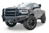 Fab Fours DR19-Q4460-1 Black Steel Elite Front Bumper - Full Guard | 2019-2024 RAM 2500/3500/4500/5500