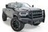 Fab Fours DR19-Q4460-1 Black Steel Elite Front Bumper - Full Guard | 2019-2024 RAM 2500/3500/4500/5500