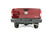 Fab Fours DR06-RT1050-1 Red Steel Rear Bumper | 2003-2009 Dodge RAM 2500/3500/4500/5500HD
