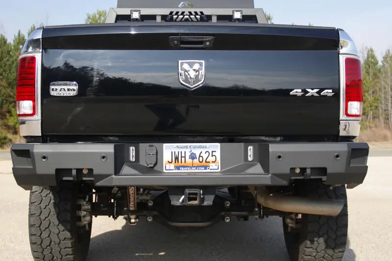 Fab Fours DR09-W2950-1 Premium Rear Bumper - Non-Sensor | 2010-2018 RAM 2500/3500