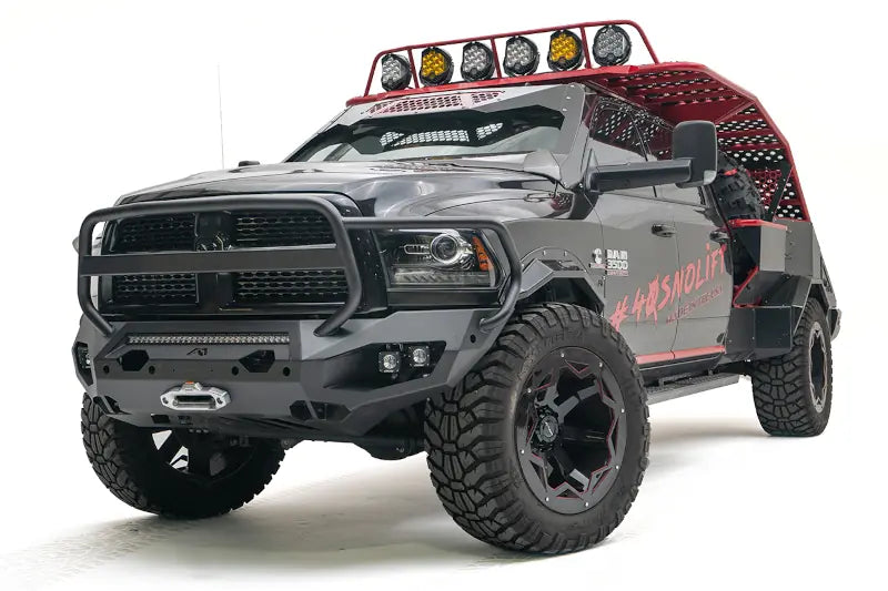 Fab Fours DR10-X2950-1 Matrix Front Bumper - Full Guard | 2010-2018 RAM 2500/3500/4500/5500