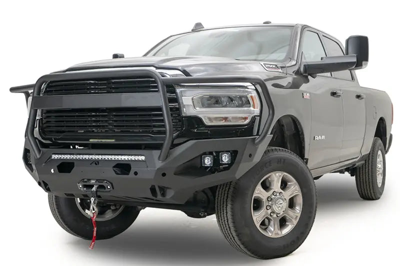 Fab Fours DR19-X4450-1 Matrix Front Bumper - Full Guard | 2019-2023 RAM 2500/3500 6.7L Cummins