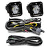 Baja Designs 387809 LED Light Pods S1 Pair Work/Scene LED Flush Mount Backup Kit | Universal