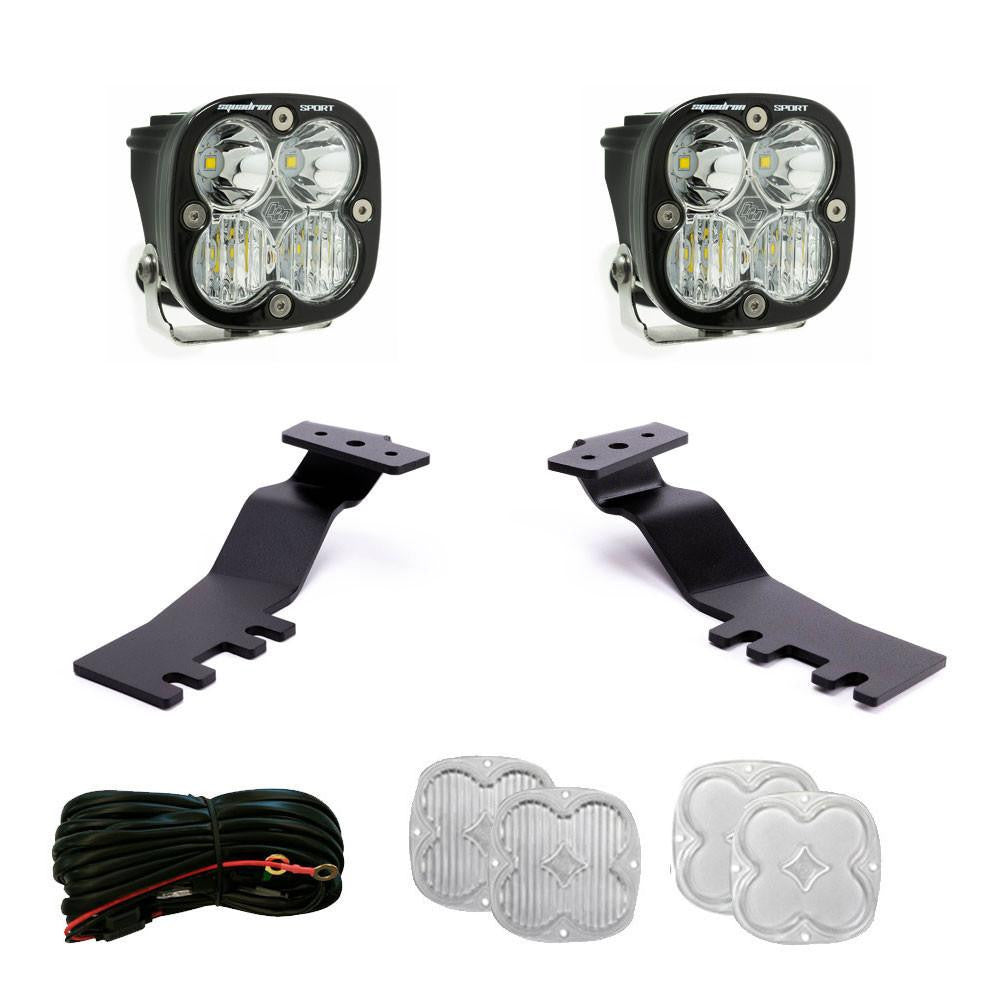 Baja Designs 790011 Squadron Sport 1.75 inch NightHawk Mirror Kit | Universal