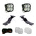 Baja Designs 790011 Squadron Sport 1.75" inch NightHawk Mirror Kit | Universal