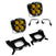 Baja Designs 447529 SAE Amber Fog Pocket | 2020-2022 GM Chevrolet Silverado 2500HD/3500HD