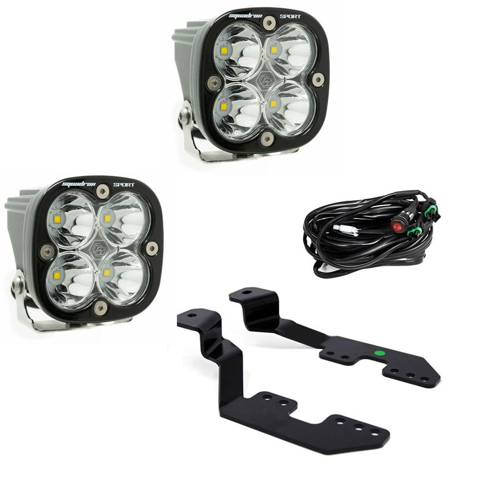 Baja Designs 447603 A-Pillar Mount Kit Squadron Sport | 2014-2018 1500